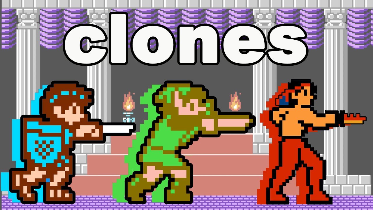 Zelda 2 Clones on the NES  (Nintendo Entertainment System Zelda II: The Adventure of Link)