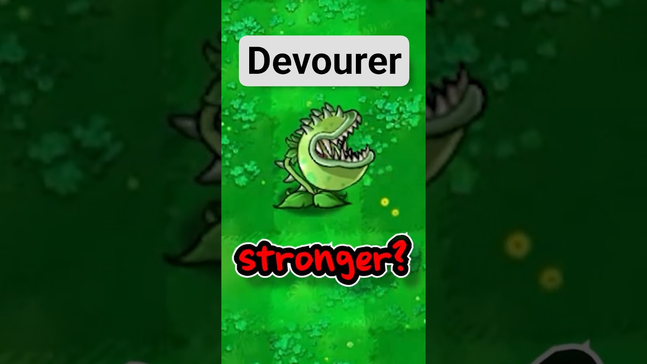 NEW Devourer Chomper in PvZ! (DLC Mod)  #pvz #plantsvszombies #pvzmod
