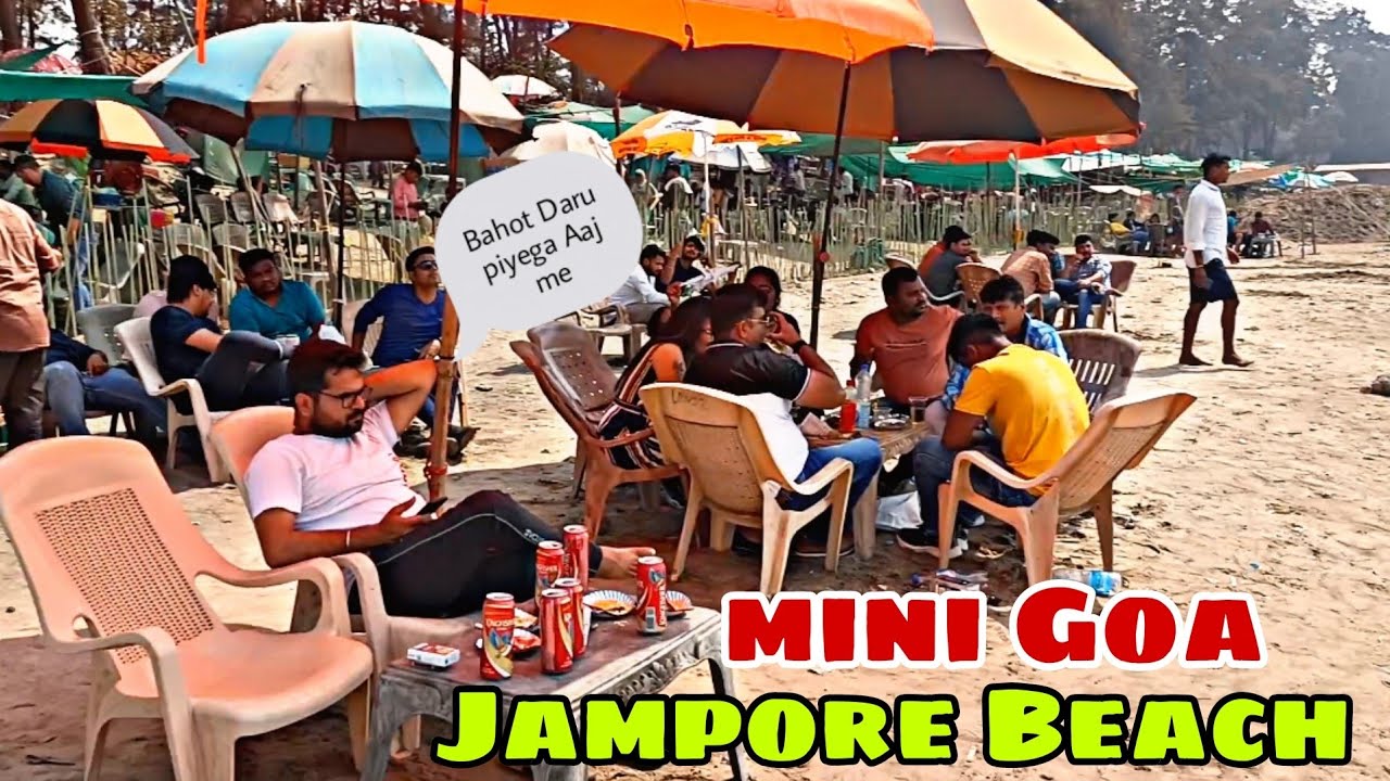 Jampore Beach Daman | Daman vlog | Best Beach in Daman | full enjoyment in Daman | Mini Goa Daman |