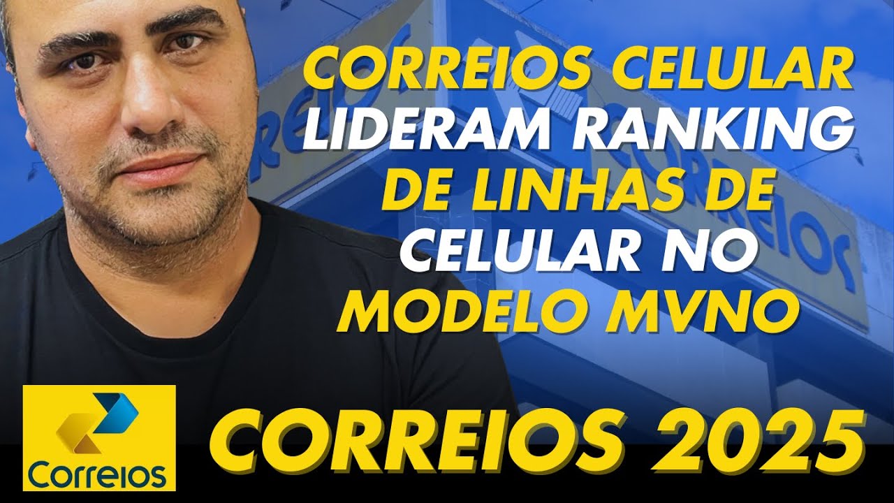 correios celular lideram ranking de linhas de celular no modelo mvno