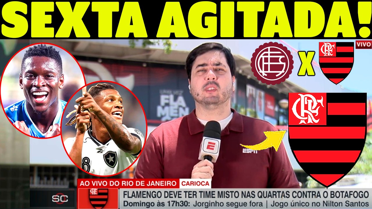 AGORAA!! SEXTA MOVIMENTADA NO FLAMENGO! PEDRO TROUXE INFORMAÇÃO FLAMENGO HOJE!
