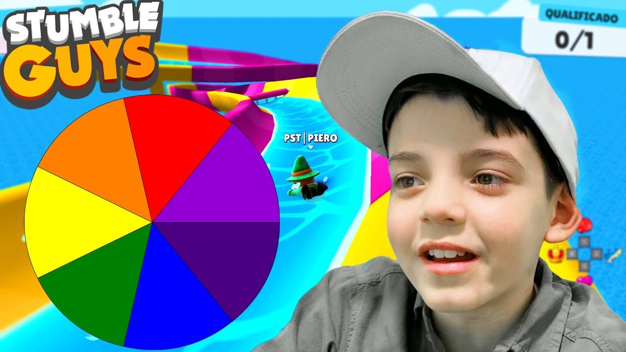 A ROLETA ESCOLHE OS DESAFIOS IMPOSS&Iacute;VEIS no STUMBLE GUYS - Piero Start Games