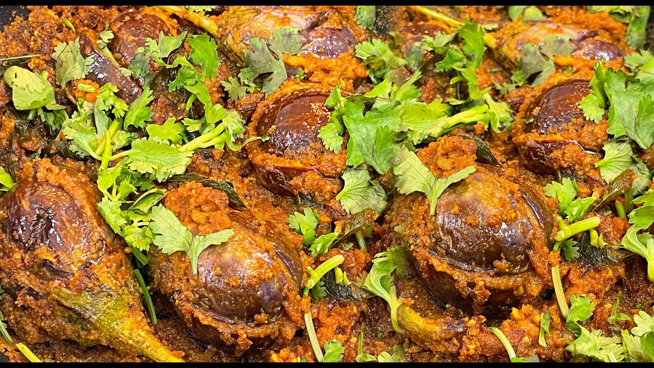BHARWA BAINGAN Recipe | how to make bharwa baingan | stuffed brinjal