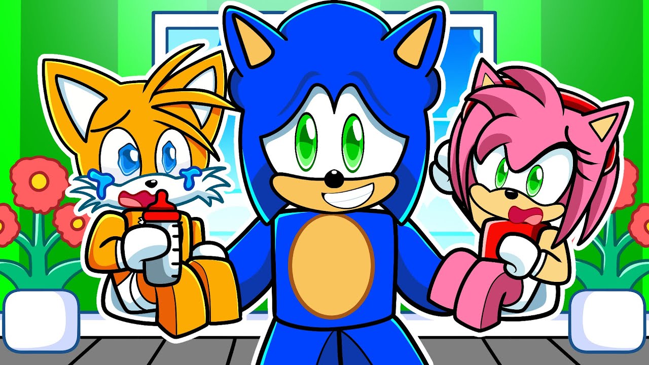 Sonic Becomes a DAD In Roblox (Full Movie)