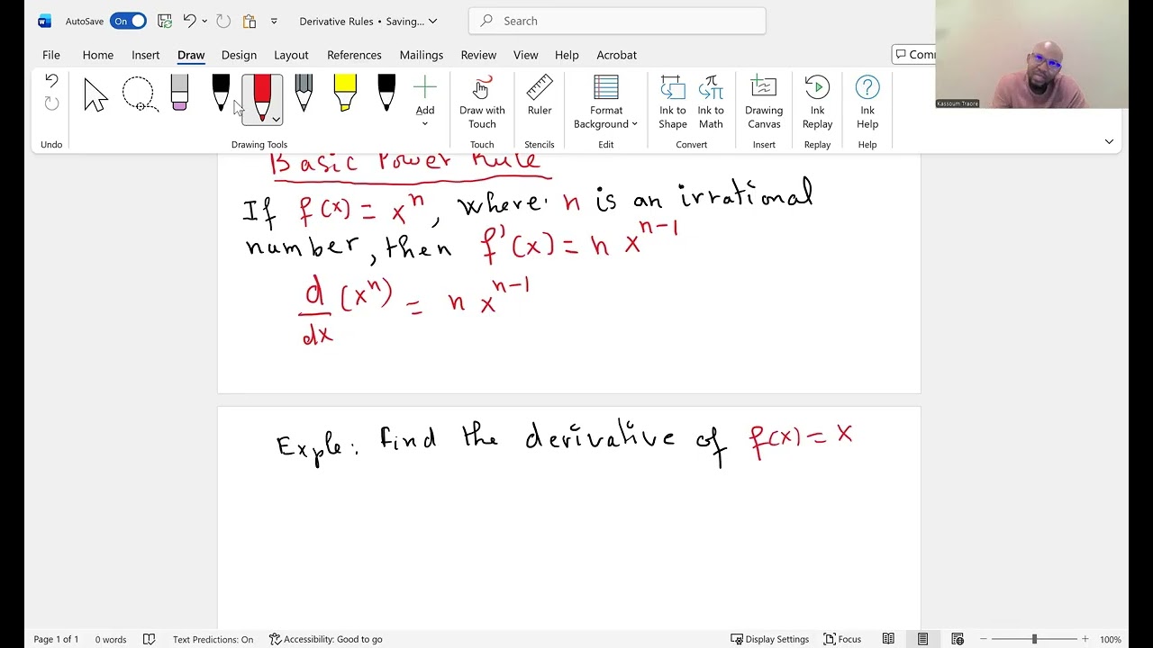 Derivatives Rules