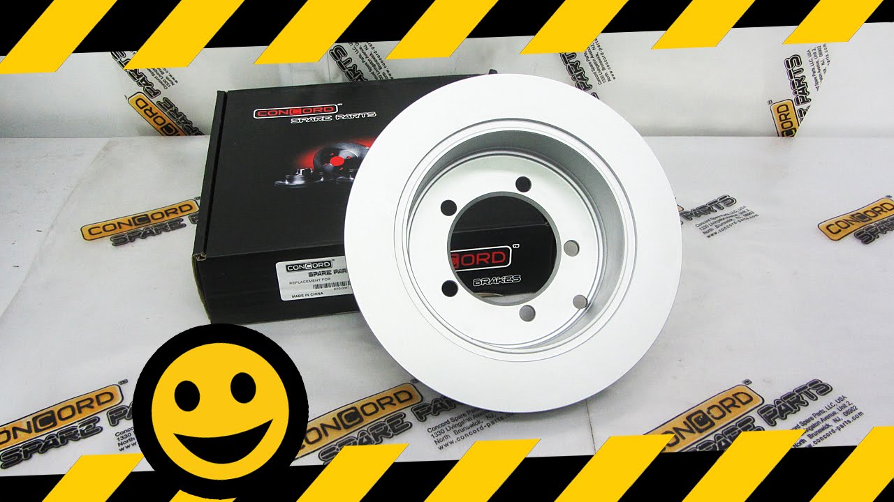 Замена задних тормозных дисков Concord BR2-0110 на Nissan Qashqai