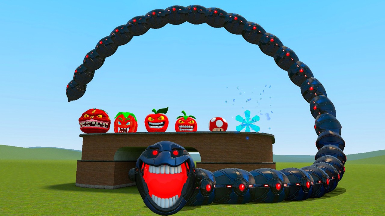 WHAT IF OMNI BECAME ROBLOX HUNGRY OMNIWORM In Garry's Mod
