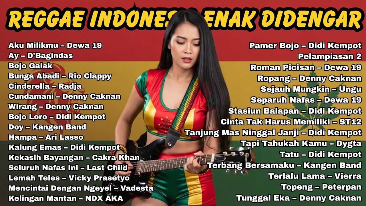 Reggae Indonesia Paling Enak Didengar 2026 🌴 Lagu Santai Temani Perjalanan