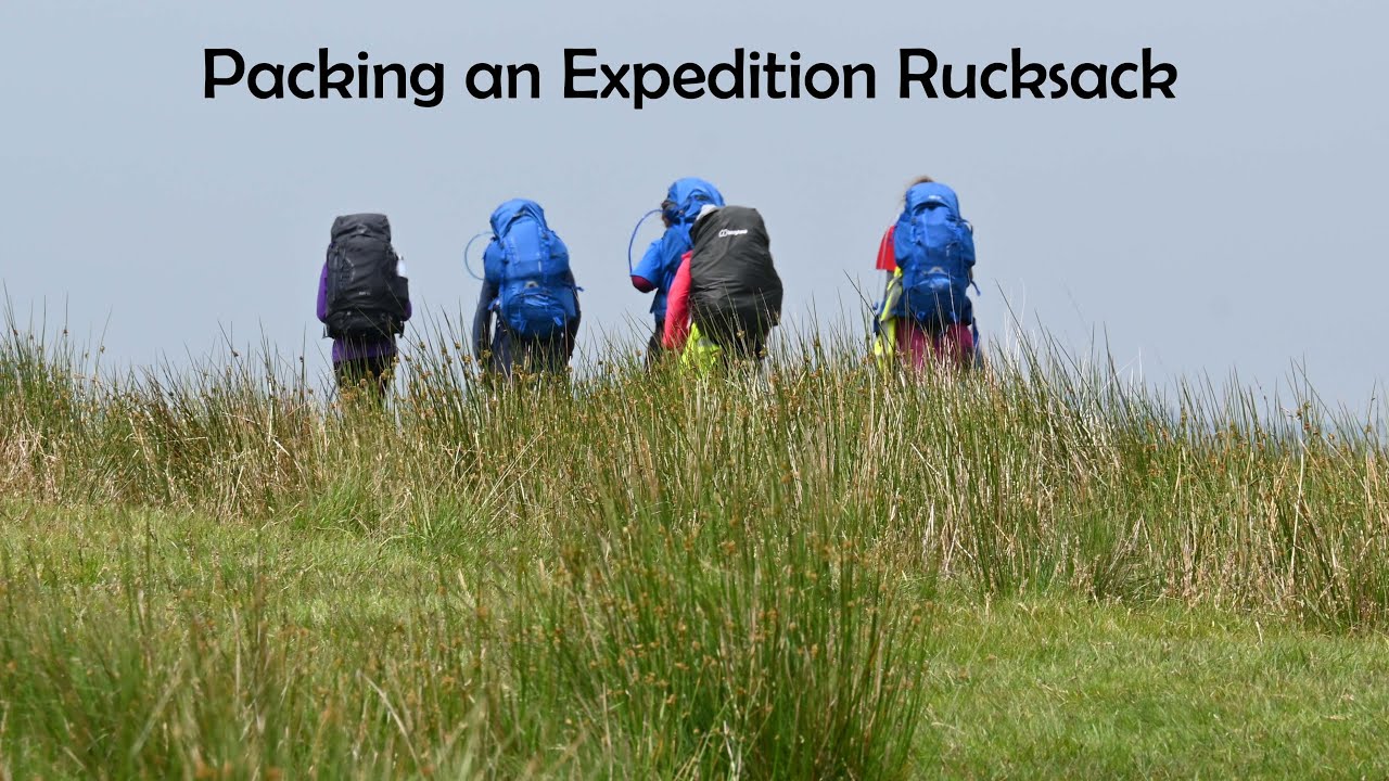 Packing a rucksack