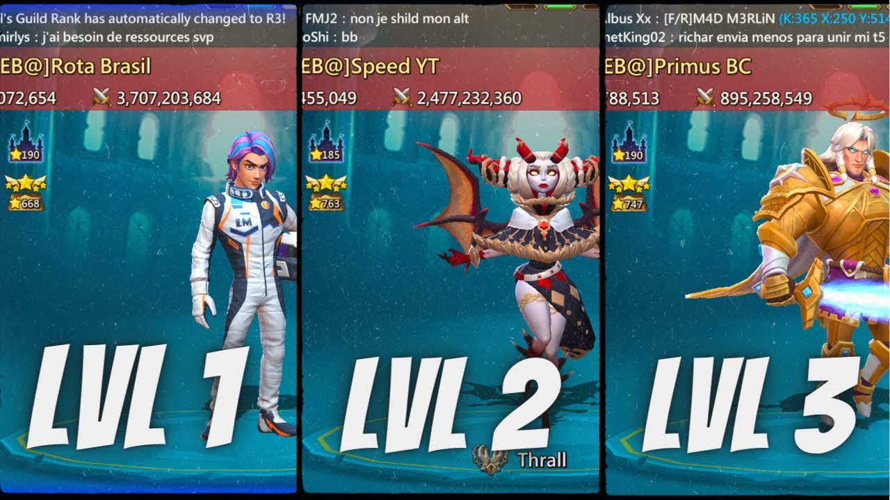 Lords Mobile - Every time I win They bring a Stronger lead