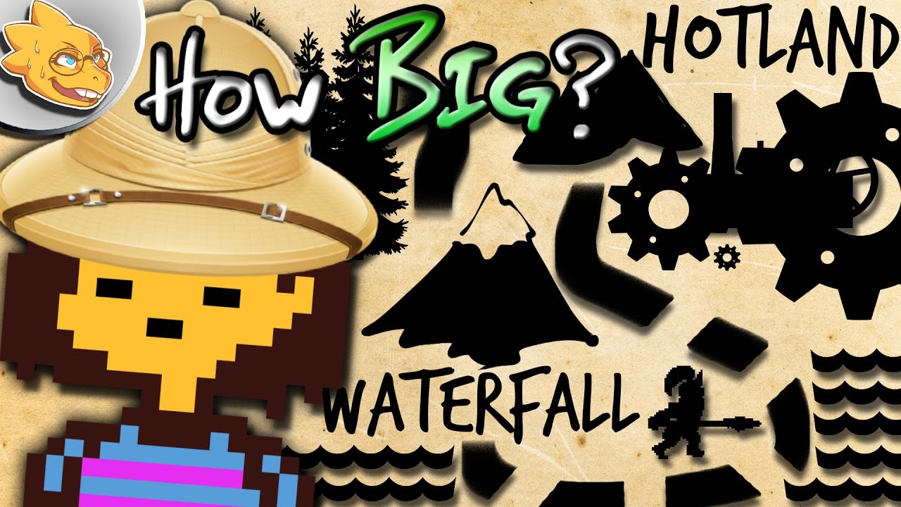 How BIG Is The Underground? Undertale Theory | UNDERLAB