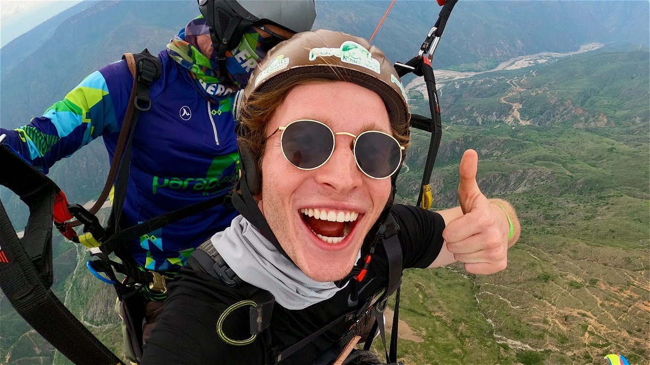Paragliding in San Gil Colombia
