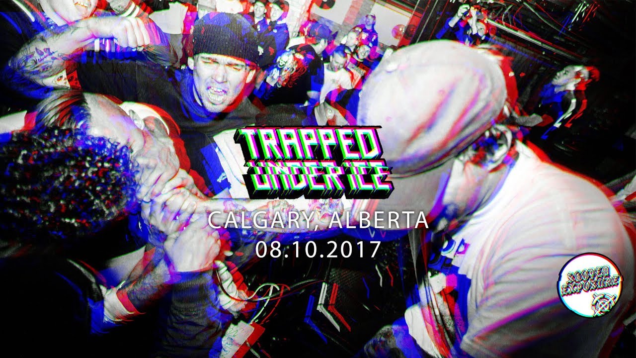 TRAPPED UNDER ICE - Calgary 10/08/2017