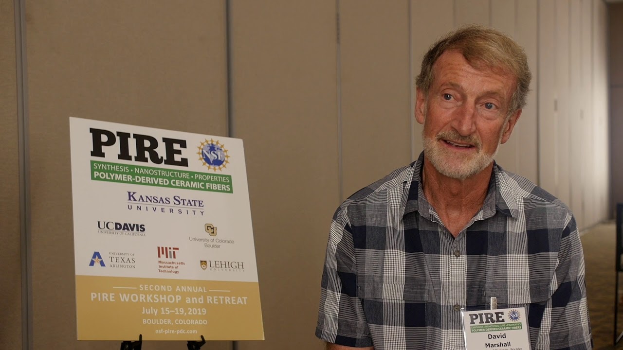 Dr. David Marshall from University of Colorado, Boulder, at the second NSF PIRE workshop