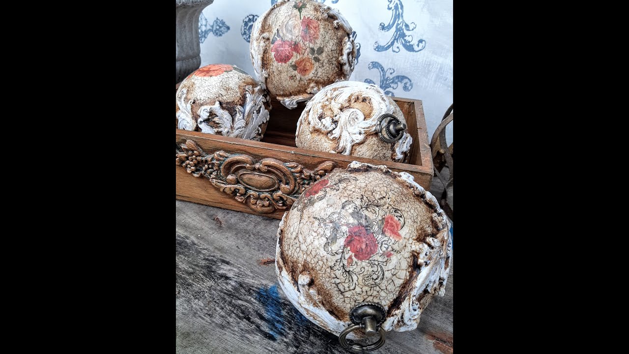 Anleitung Rosen Barockkugeln