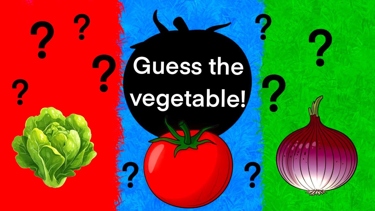 Guess the Vegetable 🥕🥦 | Fun Vegetable Quiz for Kids