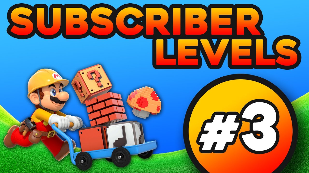 Super Mario Maker - Subscriber Levels [#3] - MINIGAME CHEESE!