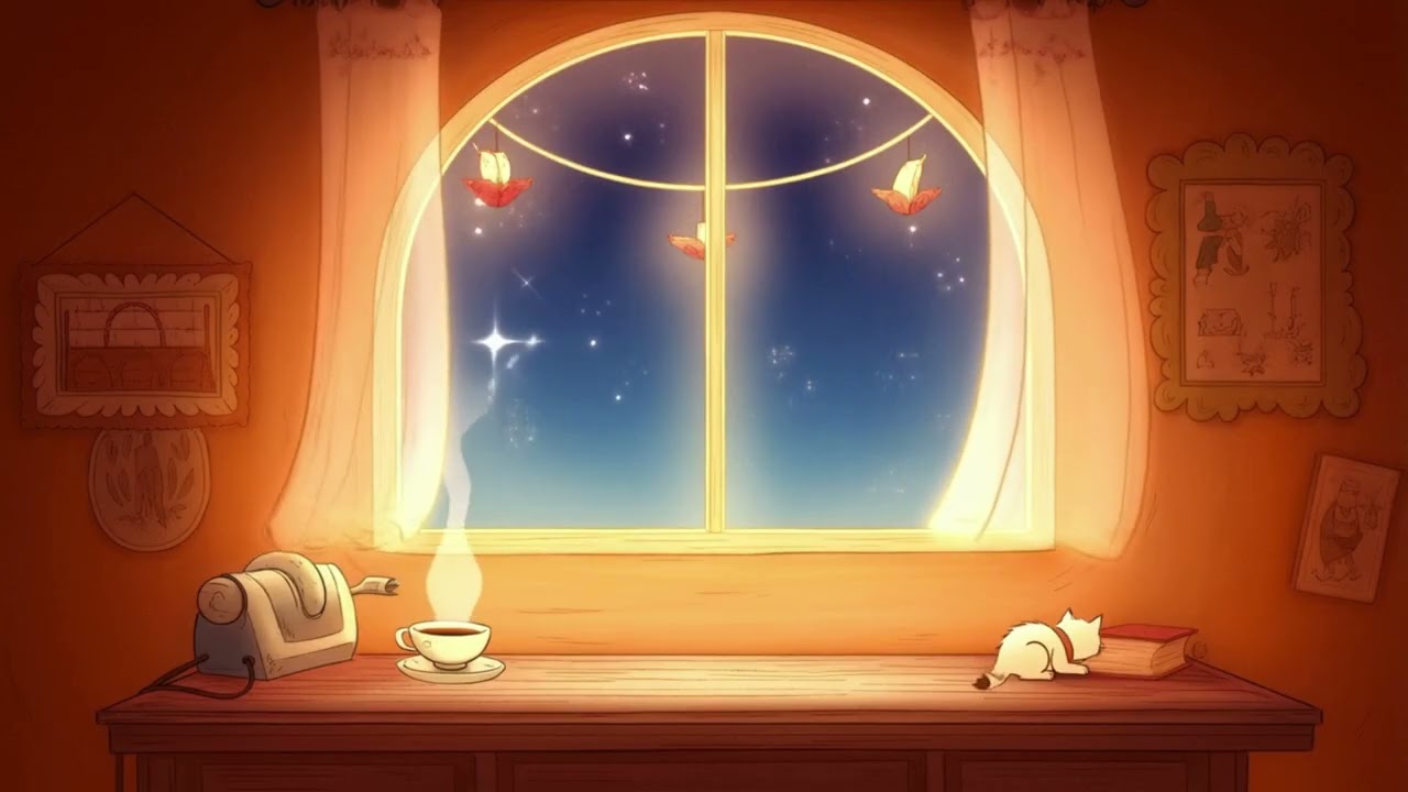 40 Minutes of Cozy Lo-Fi ☕📚 | Chill Beats for Studying, Relaxing & Focus
