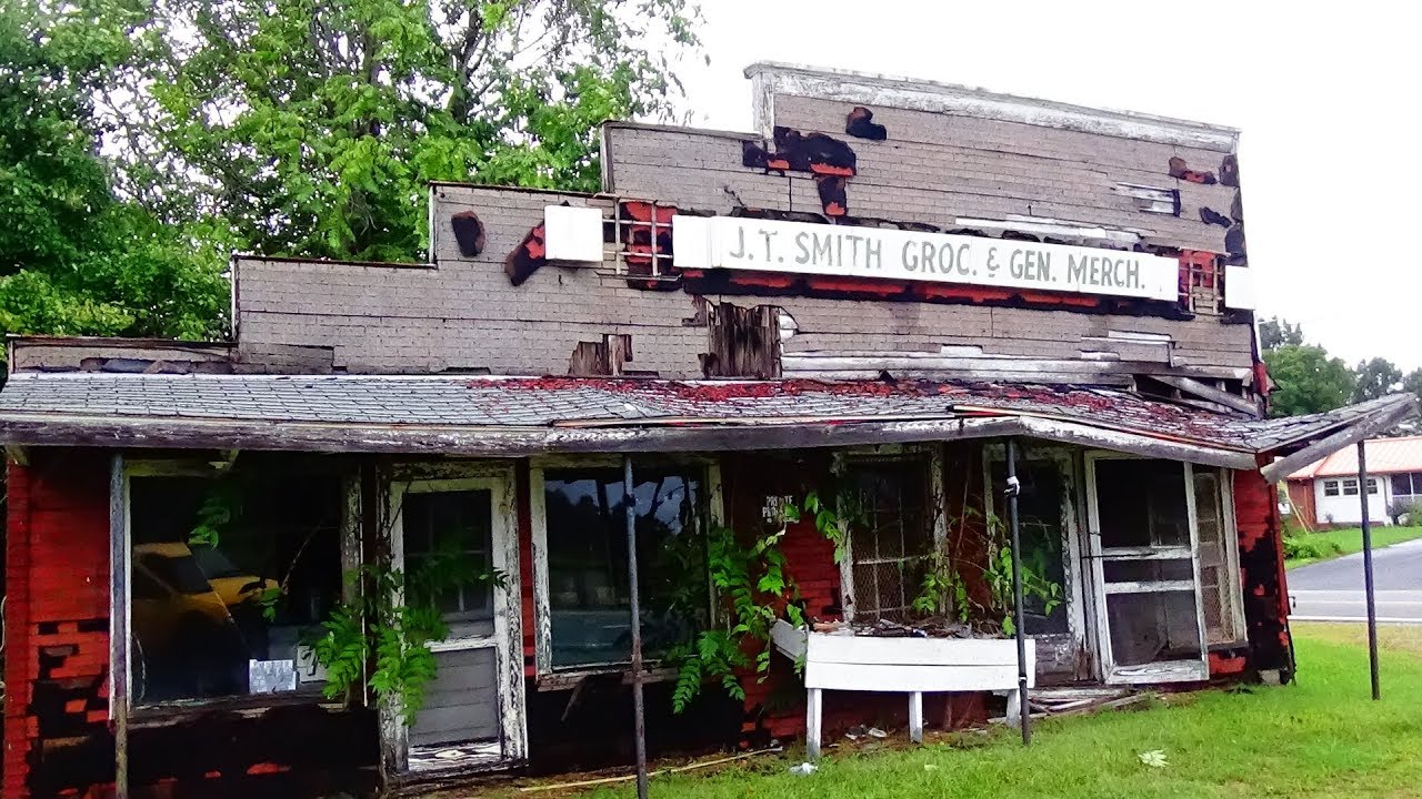 Very Old Abandoned Vintage Grocery Store Full of old things
