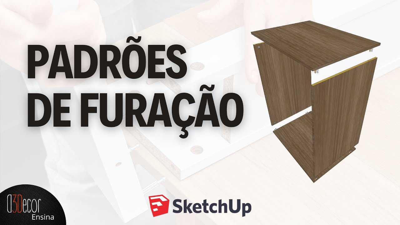 FURAÇÕES DE MONTAGEM PARA DISPOSITIVOS E PARAFUSOS