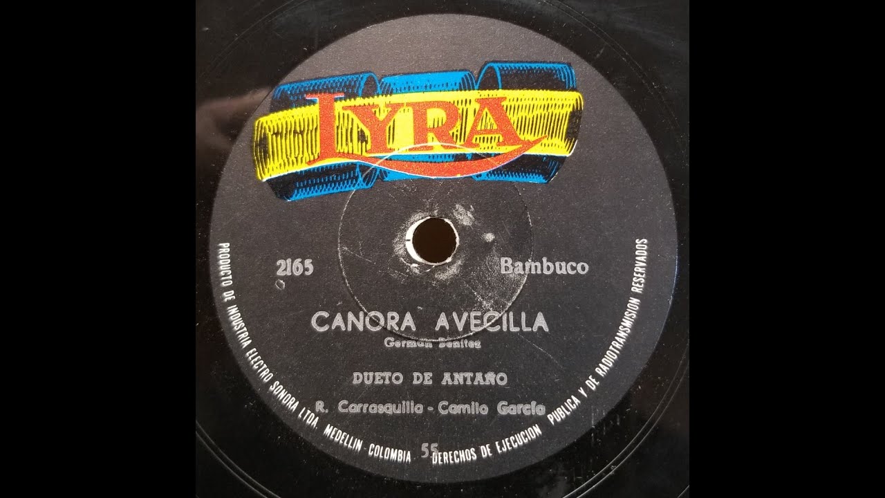 CANCIÓN COLOMBIANA: Dueto de Antaño / Canora Avecilla