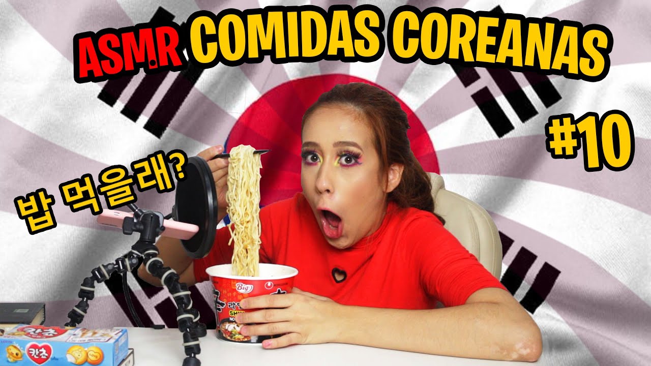 ASMR COMIDAS COREANAS 🇰🇷