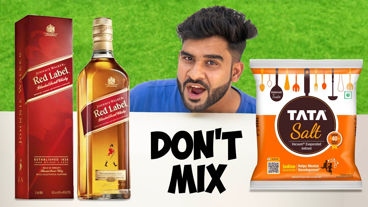 Don't Mix Salt in Alcohol ...Watch This First😨