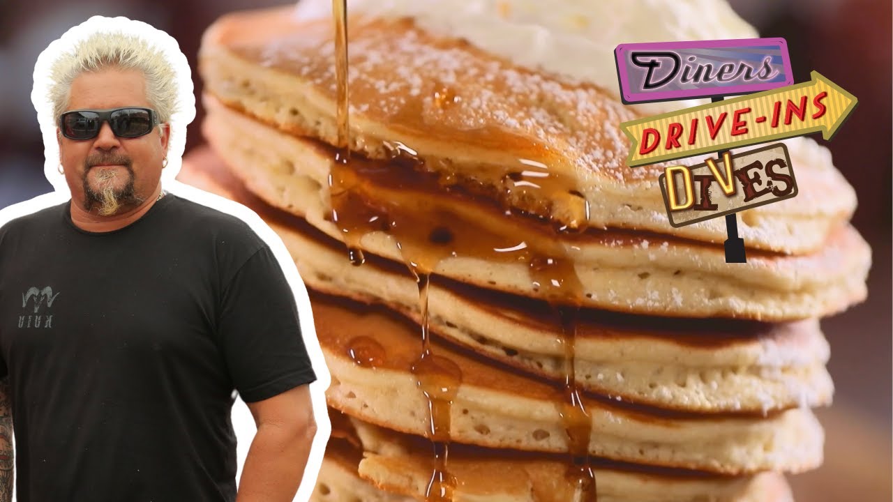 Guy Fieri Calls This Jersey City Spot a Pancake Dynasty | Diners, Drive-Ins and Dives | Food Network