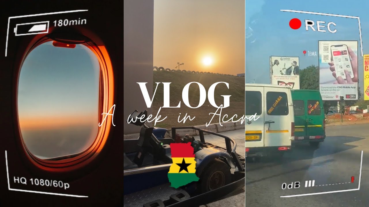 Travelling to Ghana VLOG 2024 | A week in Accra with friends | Labadi Beach, Go-Karting + More
