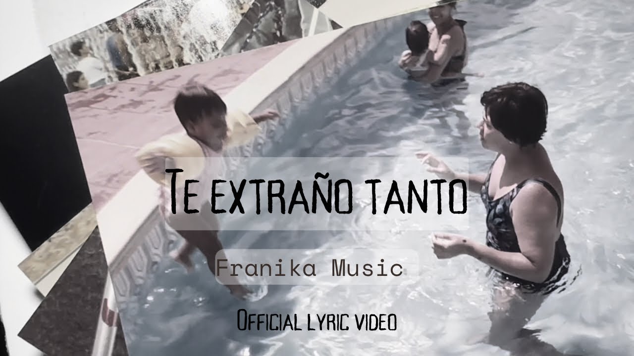 TE EXTRAÑO TANTO - OFFICIAL LYRICS VIDEO