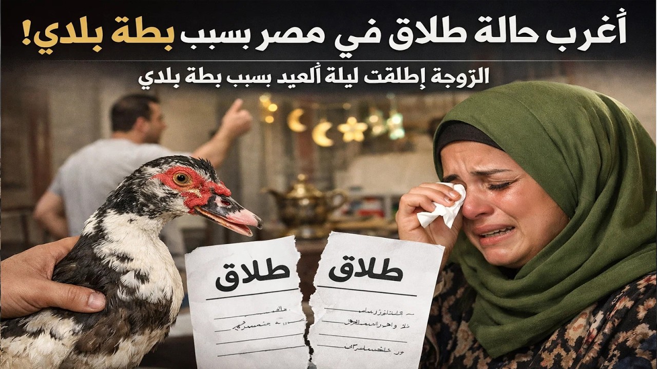 بسبب بطة بلدي الزوجة أطلقت ليلة العيد