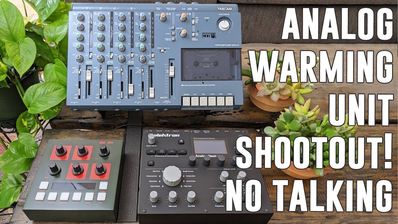 Analog Heat vs OTO machines BOUM vs Tascam 414 (NO TALKING)