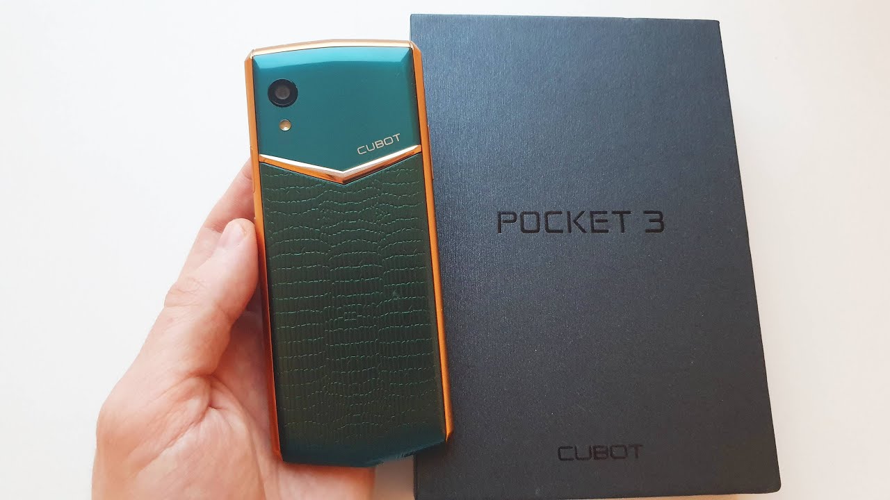 CUBOT POCKET 3 - МАЛЕНЬКИЙ ТЕЛЕФОН С ЛЮКСОВЫМ ДИЗАЙНОМ!