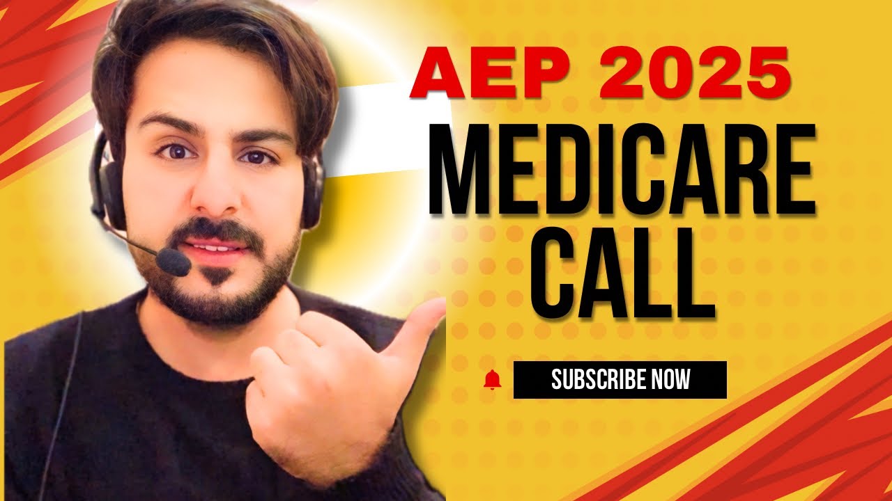 Medicare Full Call for AEP 2025 | How to Take calls | Customer Recording |