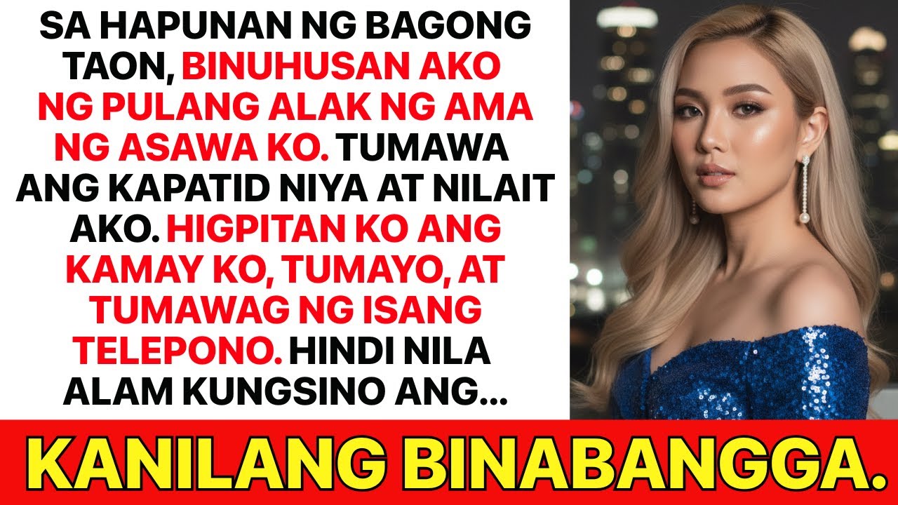 Sa Hapunan ng Taon, Binuhusan Ako ng Alak ng Ama ng Asawa Ko, Kaya Tumawag AtNa.