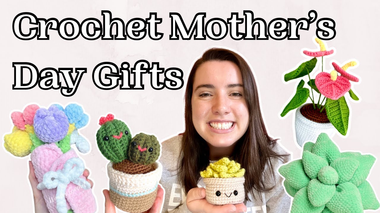 25+ Plant Themed Crochet Patterns Perfect for Mother’s Day Gifts