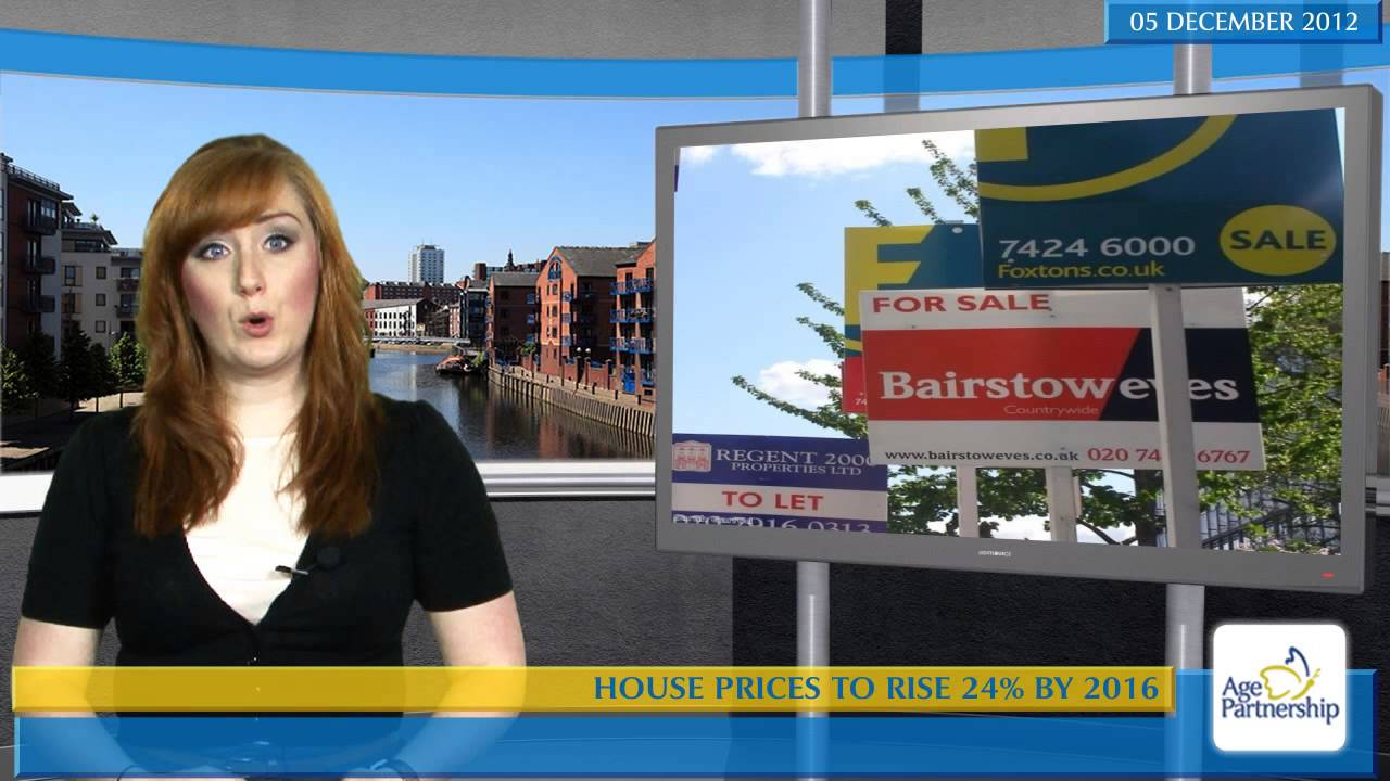 House prices to rise 24% by 2016