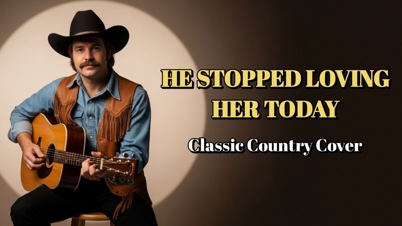 He Stopped Loving Her Today - George Jones (Classic Country Cover)