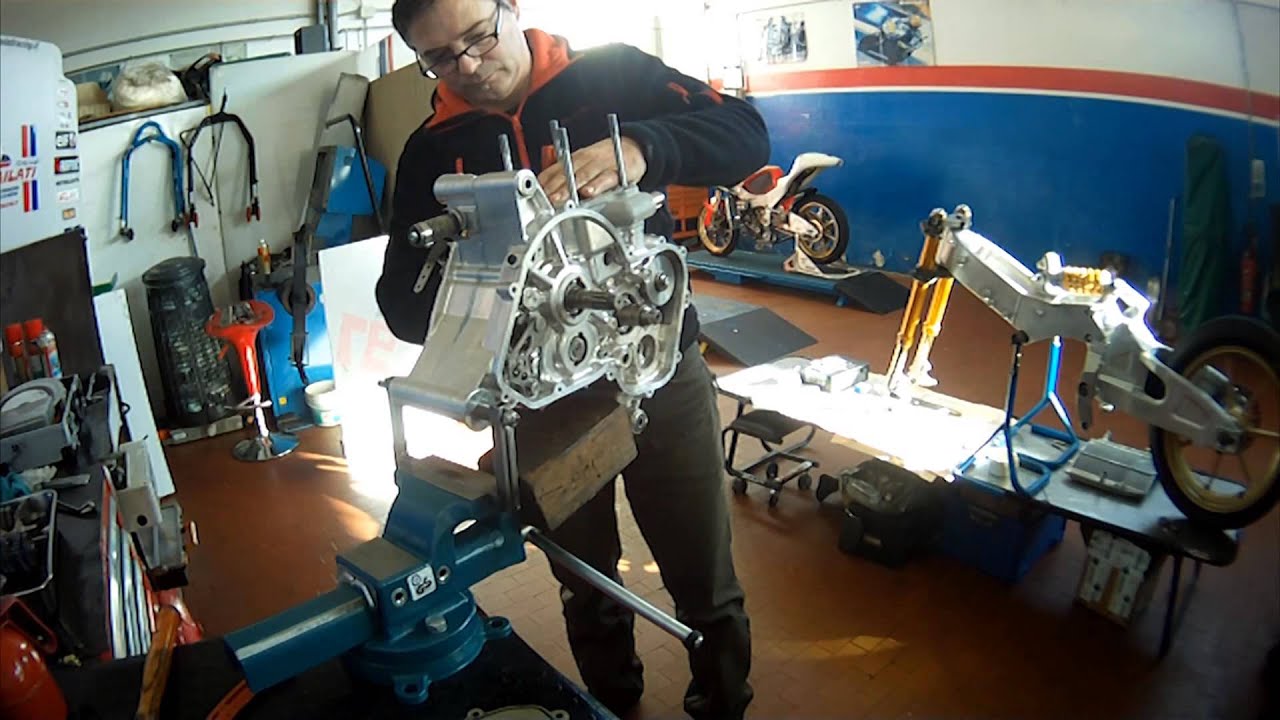 Montaggio motore Rumi 250 Moto3