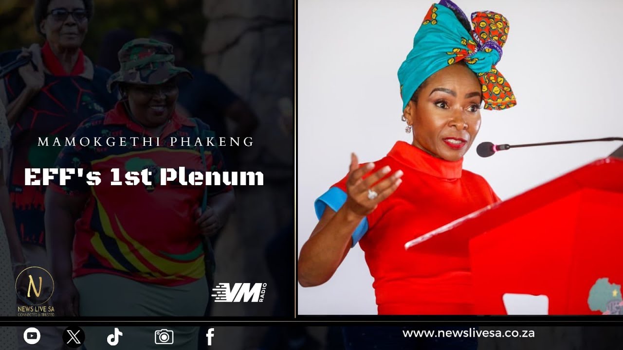 Prof Mamokgethi Phakeng speaking at the EFFs 1st Plenum | 31 January 2025