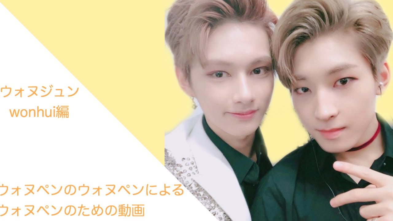 ウォヌペンのウォヌペンによるウォヌペンのための動画【ウォヌジュン wonhui 編】