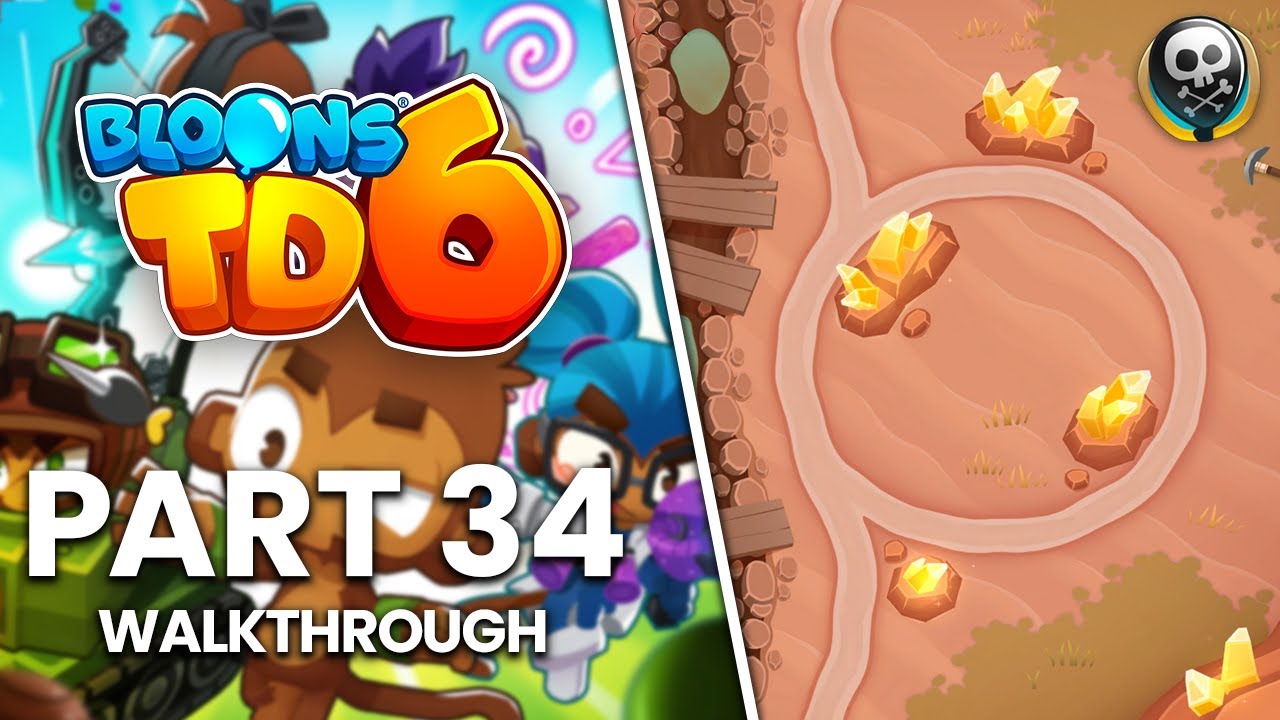 Bloons TD 6 - Part 34 | Three Mines 'Round Apopalypse (No Commentary Walkthrough)