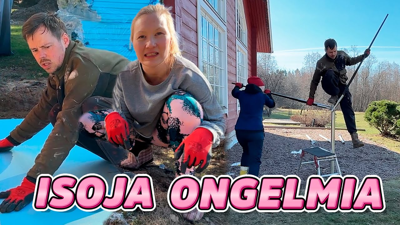 RUUVIPAALUT JA ROUTAERISTYS | TERASSIN RAKENTAMINEN JATKUU
