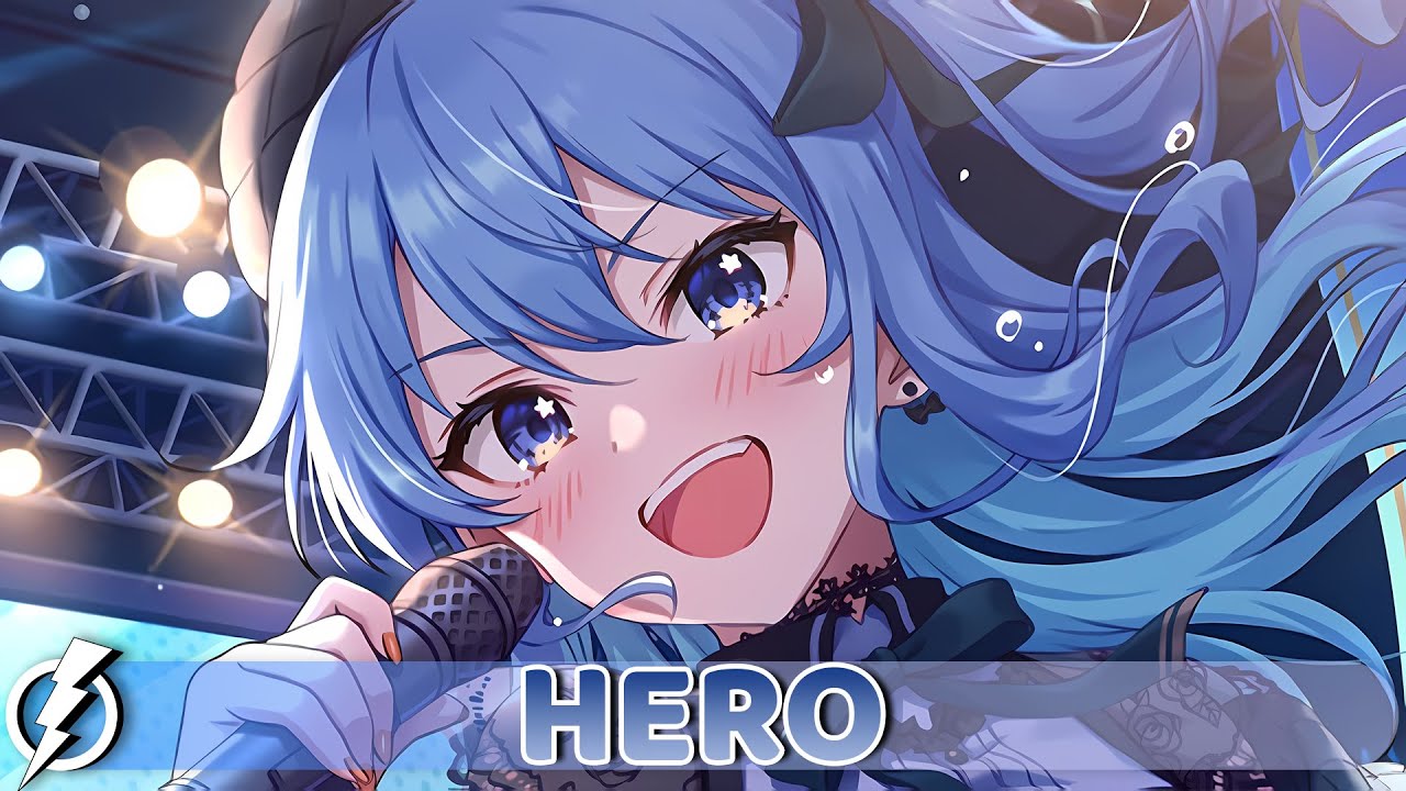 Nightcore - Hero (DEAMN) - Lyrics