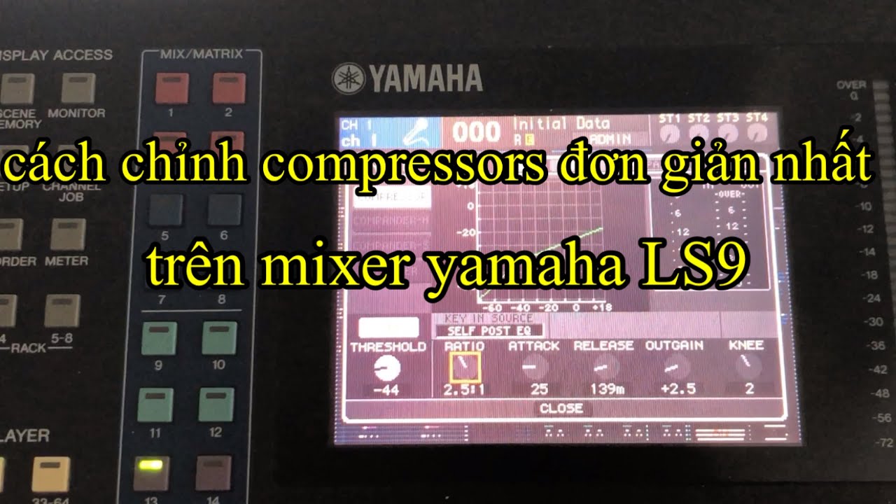 cách chỉnh compressors đơn giản nhất
