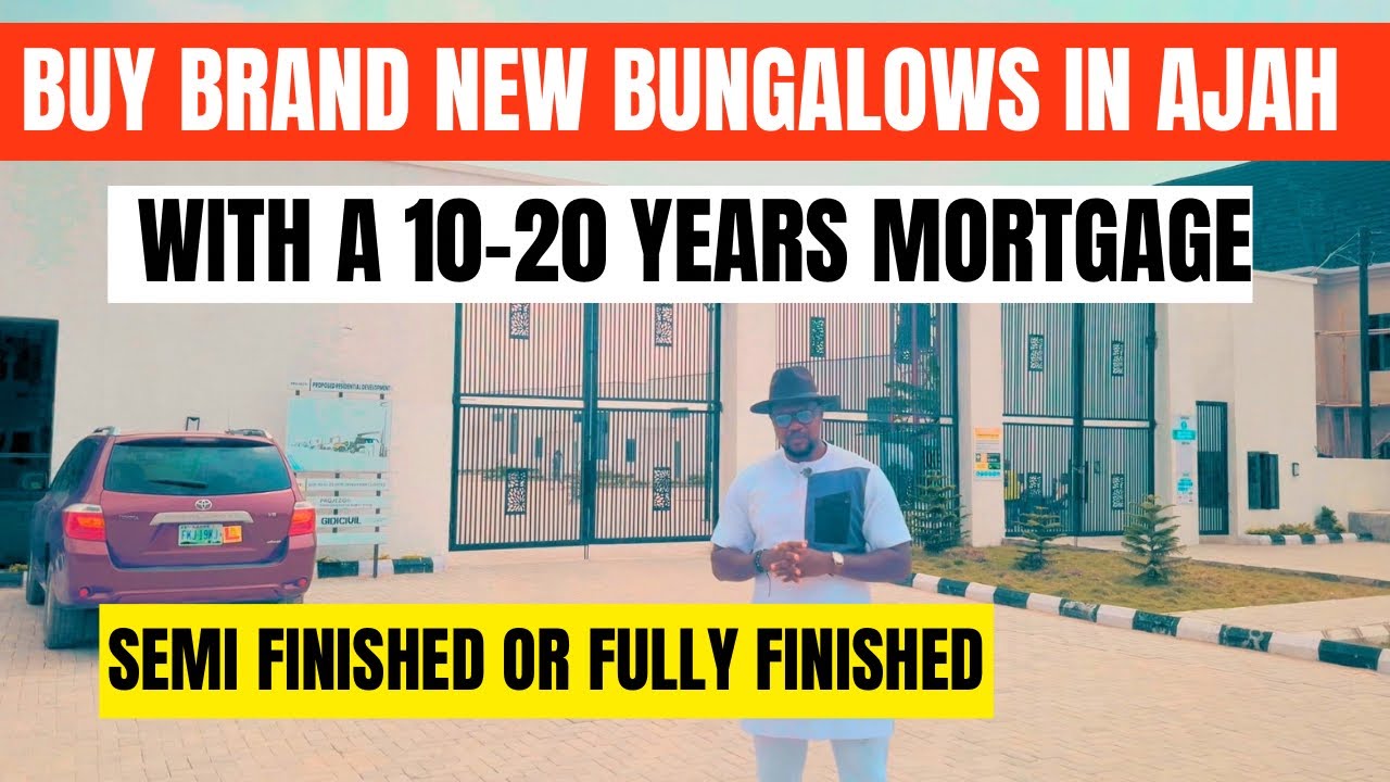 OWN A FULLY DETATCHED BUNGALOW IN AJAH WITH 15M DEPOSIT AND 12 MONTHS PAYMENT PLAN.