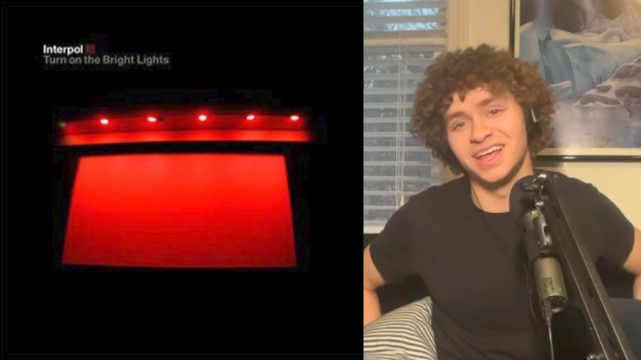 Interpol - Turn on the Bright Lights REACTION/REVEIW