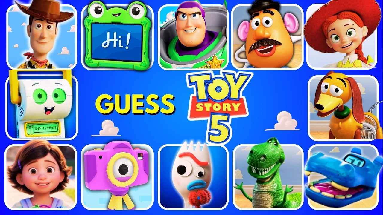 Guess Toy Story 5 Movie Characters by Their Voice 🤠🚀 ~ Woody, Buzz, Lilypad ~ Toy Story Quiz 2026