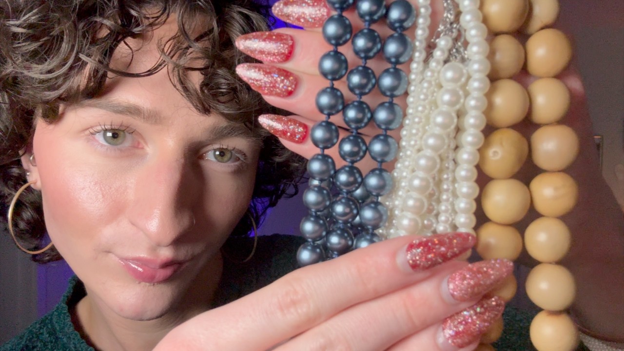 ASMR Bubbles & Pearls (Visual and Auditory Tingles)