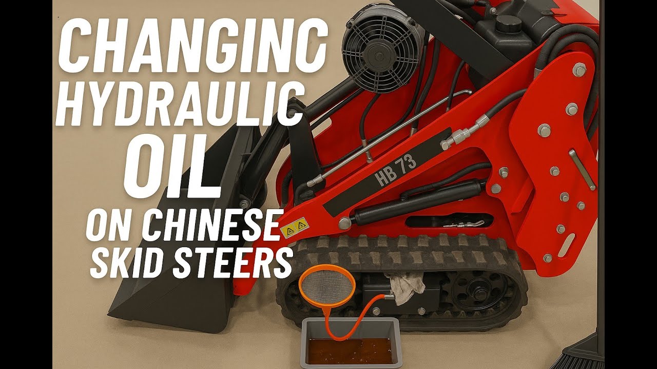 Hydraulic Oil Replacement for Chinese Skidsteers